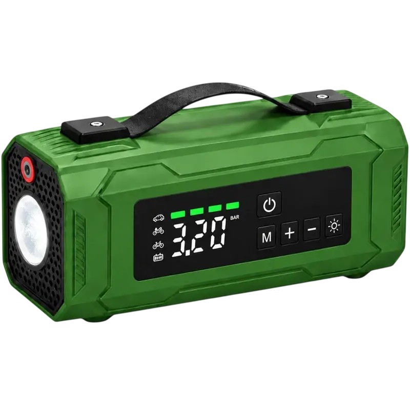 Platinet PMPBTP152 JUMP STARTER AIR PUMP WITH INFLATOR/DEFLATOR 15200 mAh 2000A