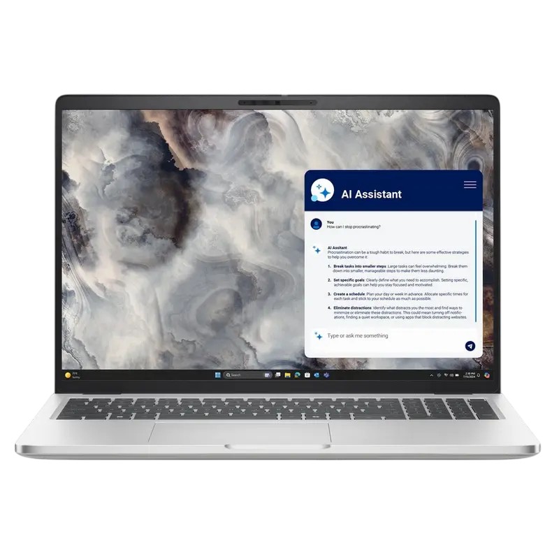Ноутбук для бизнеса 16" DELL Pro 16 Plus PB16250, Серебристый, Intel Core Ultra 7 268V, 32Гб/512Гб, Linux Ubuntu