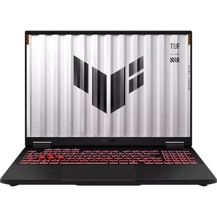 Ноутбук NB ASUS 16.0" TUF Gaming A16 FA608PM Gray (Ryzen 9 8940HX 16Gb 512Gb 5060 8Gb Win 11)
