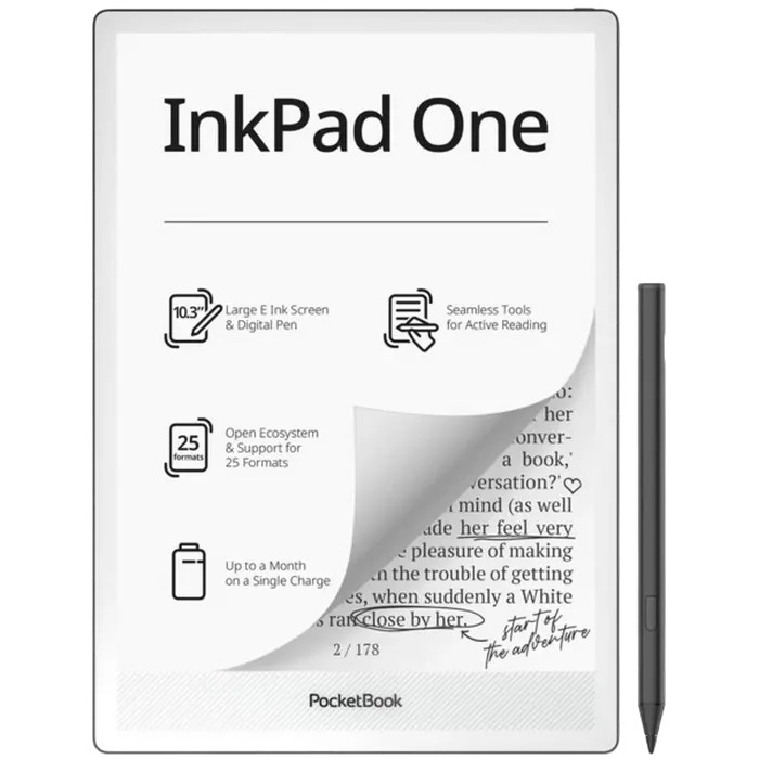 eBook Reader PocketBook 1030 InkPad One, Negru mat