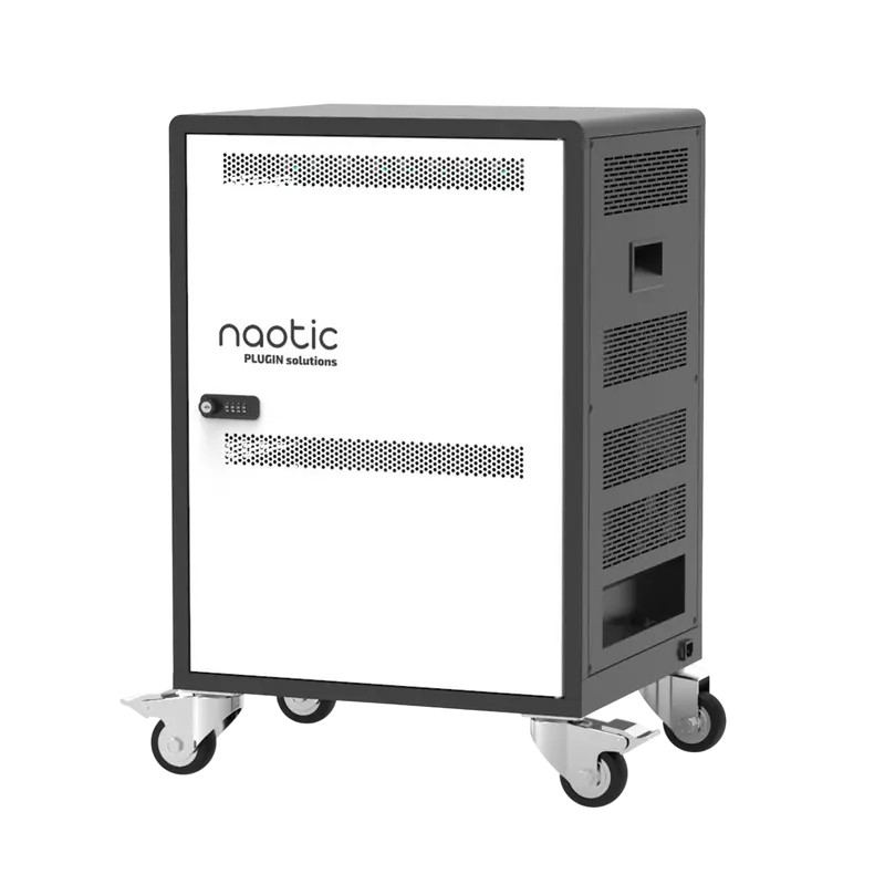 Naotic Charging Cabinet 20 Devices (Tablets, Notebooks), 20 USB-A ports/20 USB-C ports, 3 points loc