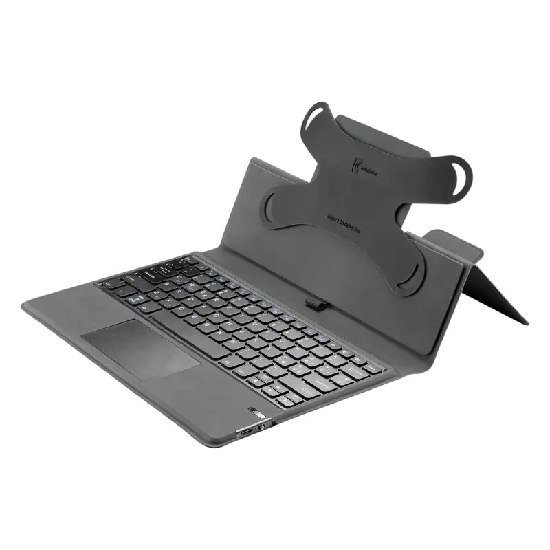 Husă pentru tabletă Cellularline Keyboard Case, 11", Negru