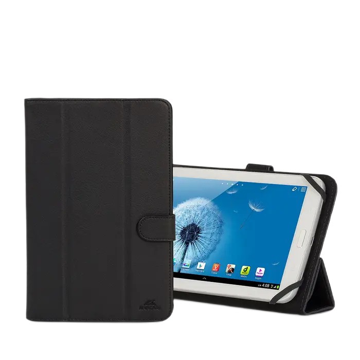 Husă pentru tabletă RivaCase Malpensa, 7", Microfibră, Negru