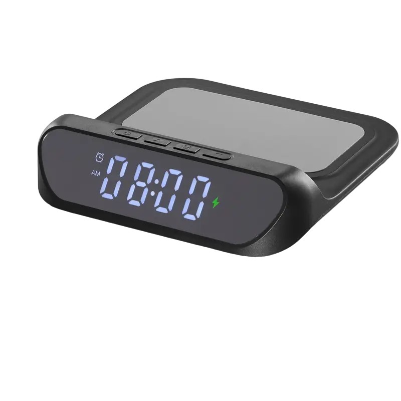Цифровой будильник Cellularline Smart Clock, Чёрный