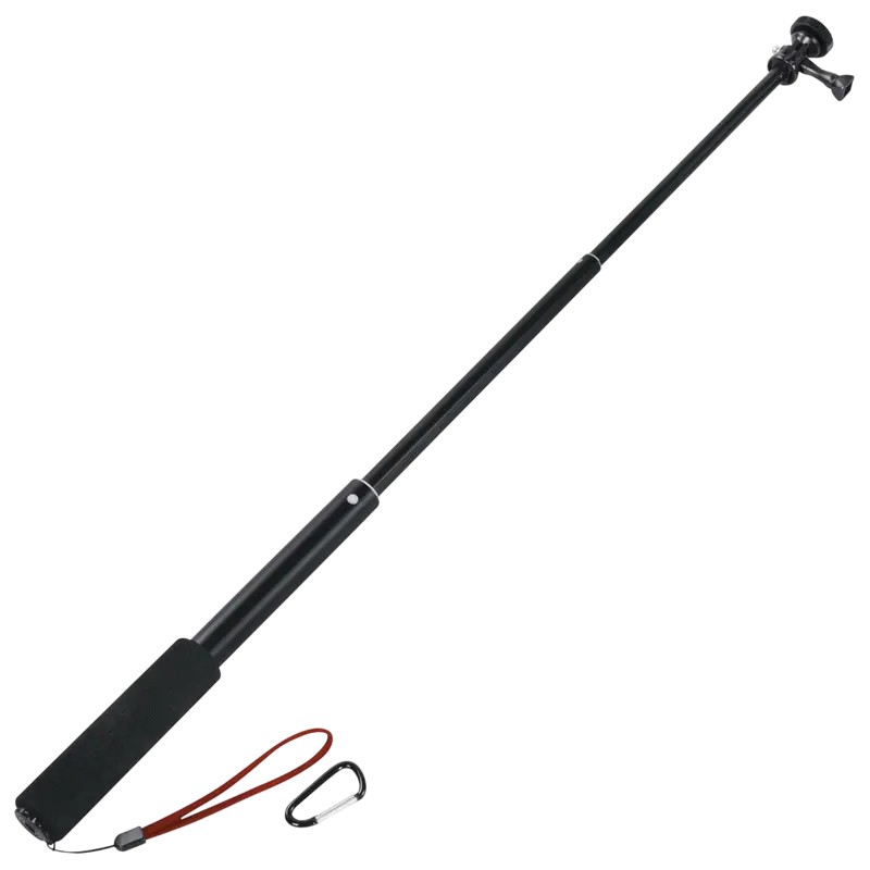 Hama Selfie Stick - Monopod 90 GoPro (4299), Black