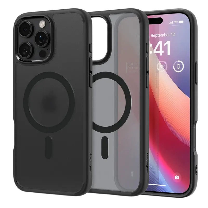 Чехол Spigen iPhone 16 Pro Ultra Hybrid Mag, Frost Black