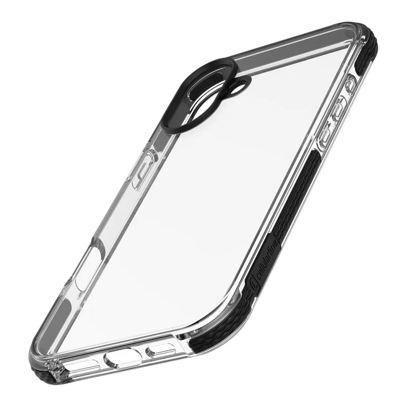 Чехол Cellularline Tetra Force Strong Guard - iPhone 16, Прозрачный