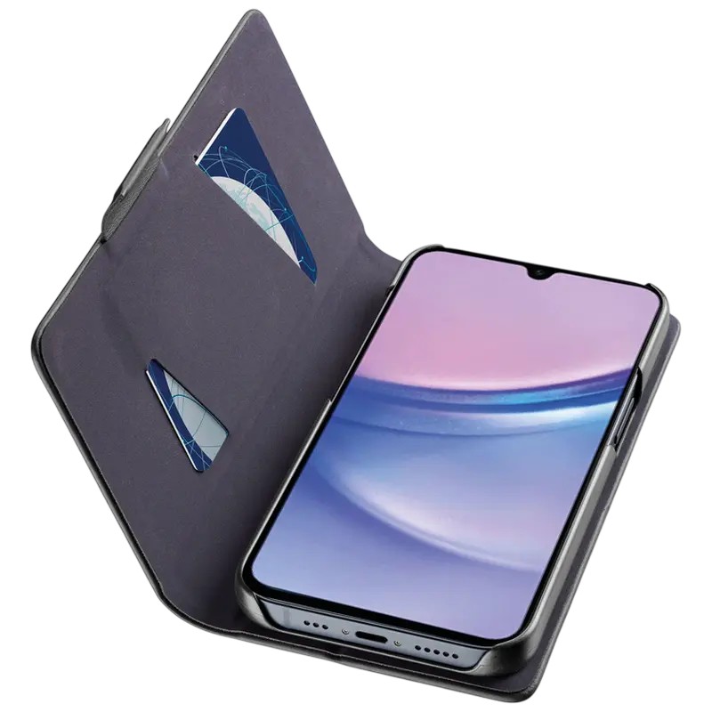 Чехол книжка Cellularline Book - Galaxy A16, Чёрный