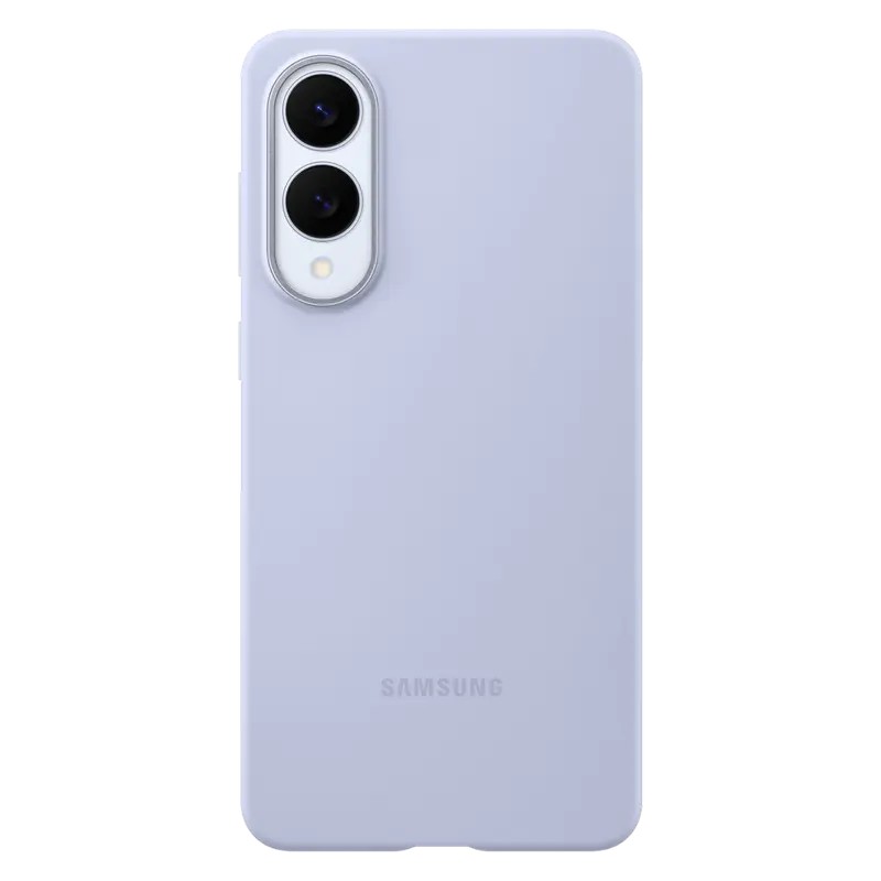 Чехол Samsung Silicone Cover для Galaxy S25 Edge, Голубой