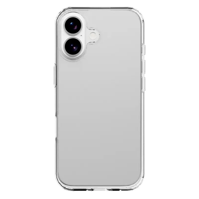Husă Cellularline Clear Duo pentru Apple iPhone 17, Transparent