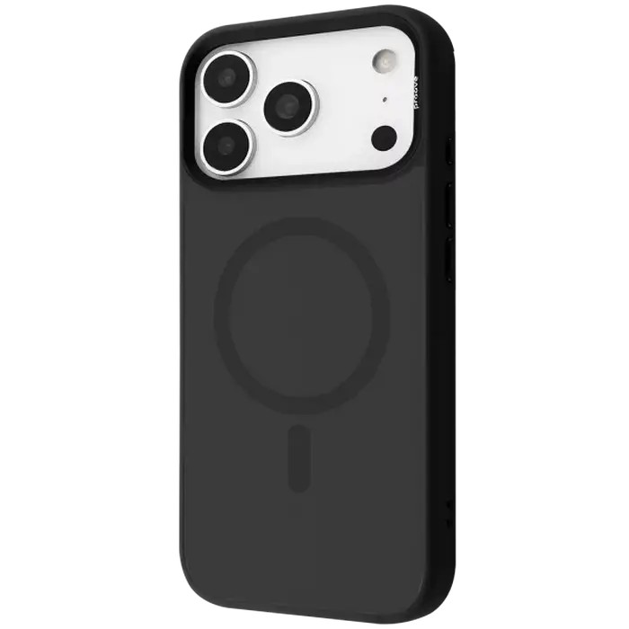Husă Proove Sapphire with MagSafe pentru Apple iPhone 17 Pro Max, Black Titanium