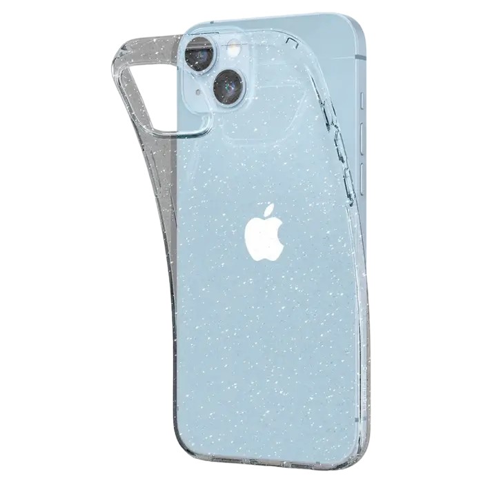 Husă Spigen iPhone 14 Plus Liquid Crystal Glitter, Transparent