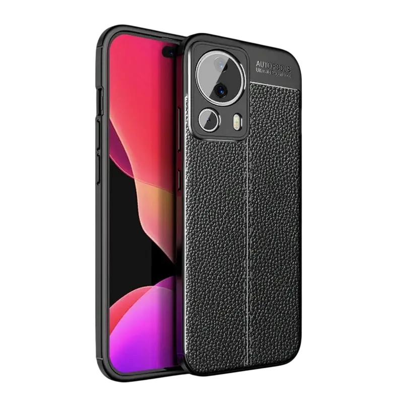 Чехол Xcover Xiaomi 13 Lite - Leather, Чёрный