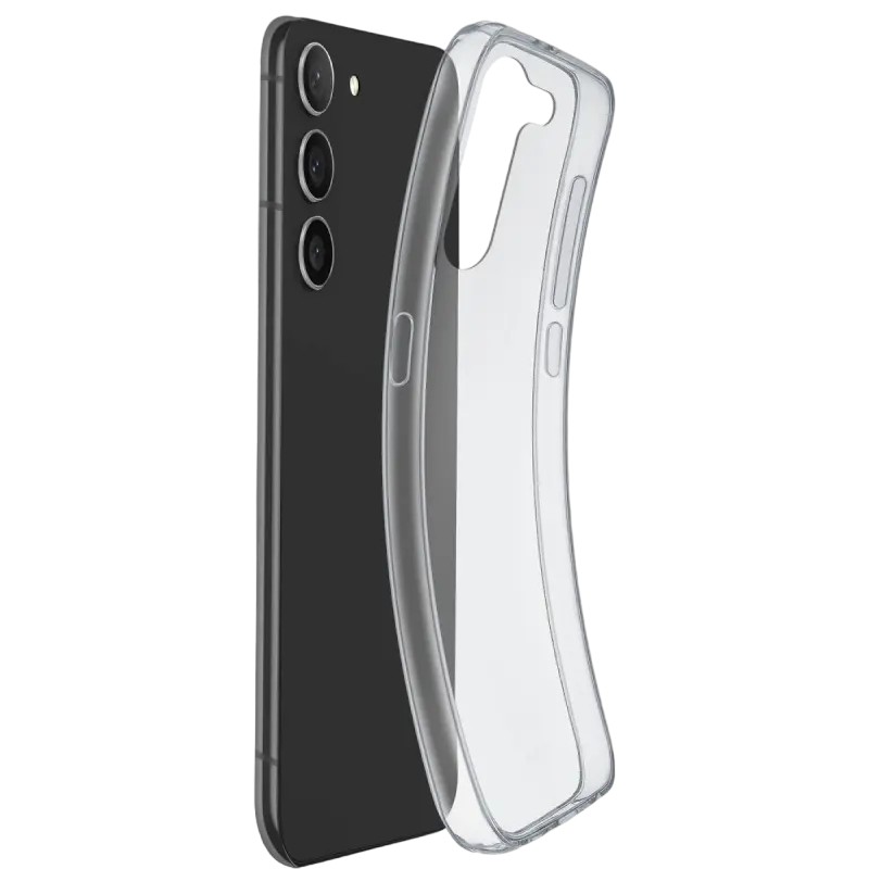 Cellular Sam. (Gal. S23+), Fine Case, Transparent