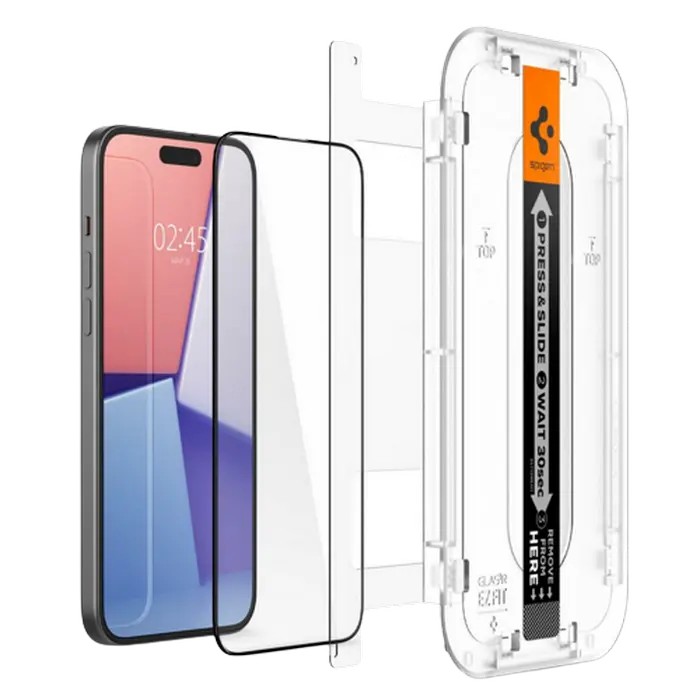 Защитное стекло Spigen EZ FIT, Прозрачный