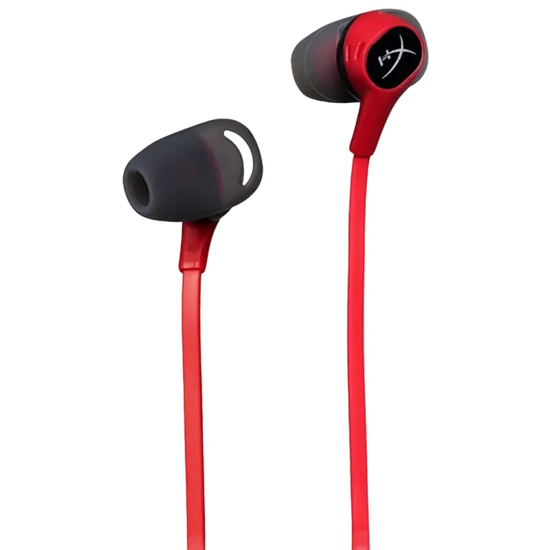 Игровая Гарнитура HyperX Cloud Earbuds II, Проводной аналоговый, Красный