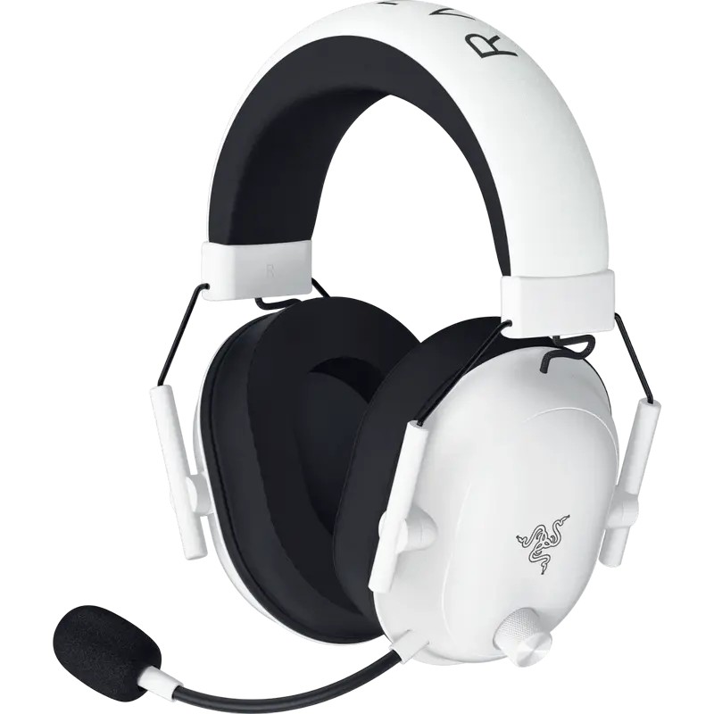 Игровая Гарнитура Razer BlackShark V2 HyperSpeed, Беспроводной/Проводной, Белый