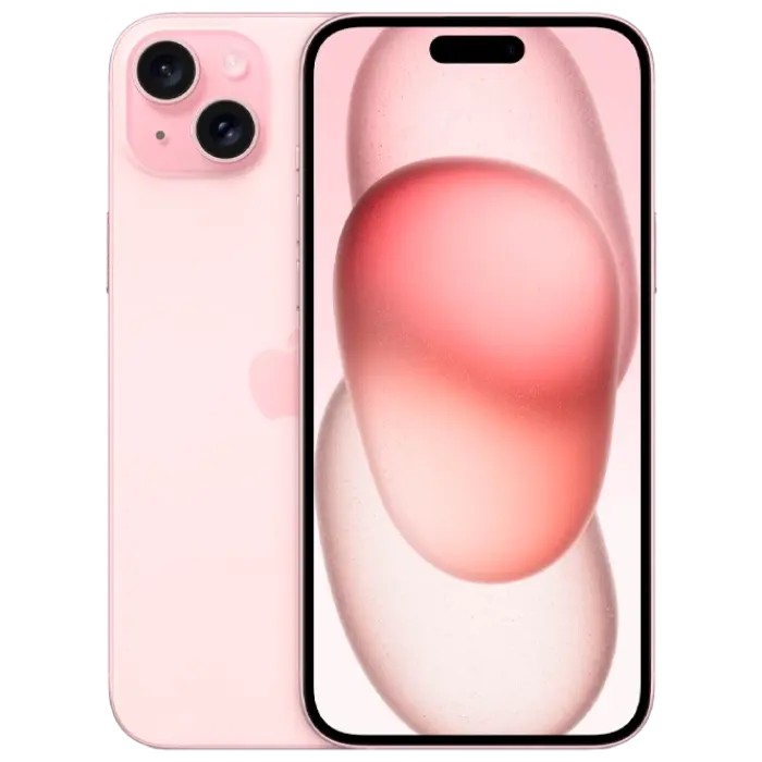 Smartphone Apple iPhone 15 Plus, 6GB/512GB, Roz