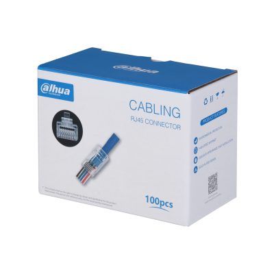 Conector Dahua DH-PFM976-531-PT UTP CAT5E 15U" RJ45 Connector (SET 100 buc)
