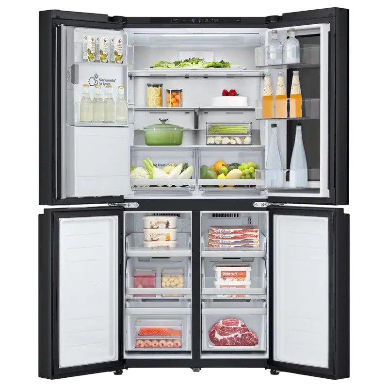 Холодильник LG GMG860EPBE, InstaView Door-in-Door™, Чёрный