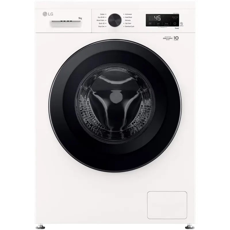 Mașină de spălat LG F4X1009NWK, 9kg, Alb