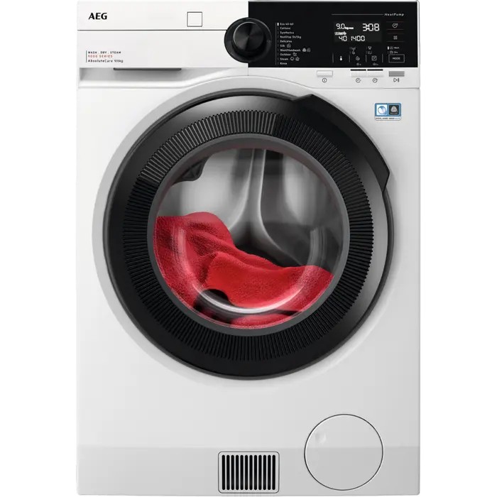 Стирально-сушильная машина AEG LWR96944B, 9кг, Белый